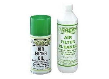 NETTOYANT 500ML ET HUILE 300ML FILTRE A AIR GREEN