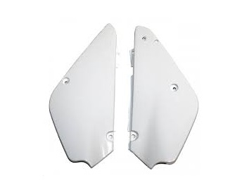 PLAQUES LATERALES BLANCHES UFO SUZUKI 85 RM 2000-2016