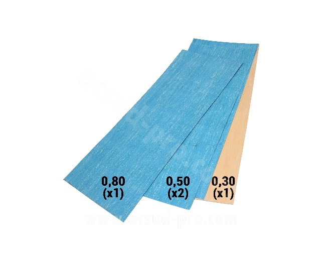 MOTEUR > KITS JOINTS HAUT MOTEUR > JOINT PLAT ALU 0.35MM (FEUILLE A4 21 X  29.7CM) -  - Piloter sans limite !