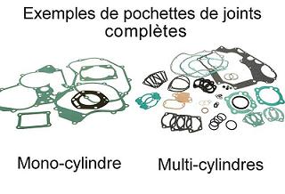 KIT JOINTS MOTEUR COMPLET HONDA  125 CRM 1990-2003 / 125 NSR R 1990-2003