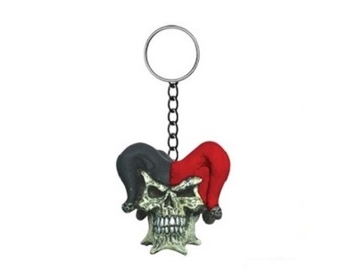 PORTE CLES LETHAL THREAT JOKER SKULL