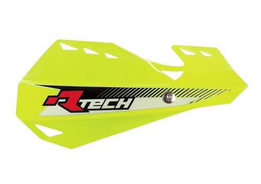 PROTEGES MAINS RACETECH DUAL CROSS/ENDURO REGLABLES JAUNE FLUO