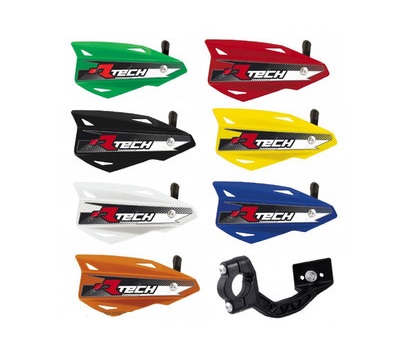 PROTEGES MAINS RACETECH VERTIGO CROSS/ENDURO REGLABLES ROUGE OU ORANGE