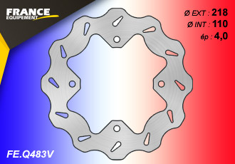 DISQUE DE FREIN AR FIXE VAG FRANCE EQUIPEMENT FE.Q483V