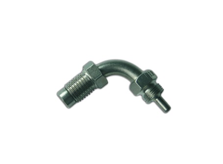 RACCORD MALE ACIER M10X125 A 90