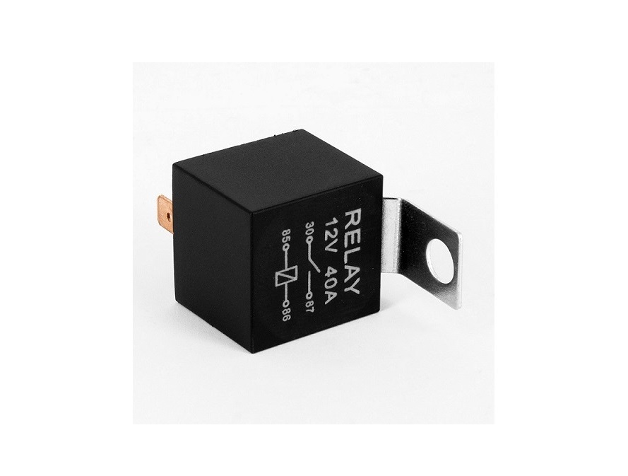 RELAIS 4 BROCHES 12V 40A