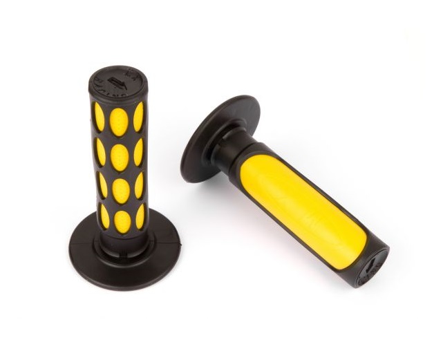 REVETEMENTS BICOLORE JAUNE/NOIR LONGUEUR 120MM - 20/24MM
