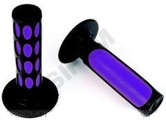 REVETEMENTS BICOLORE VIOLET/NOIR LONGUEUR 120MM - 20/24MM