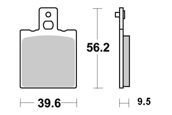 PLAQUETTES DE FREIN AR PERFTEC S1001N