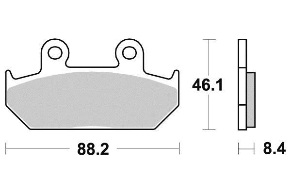 PLAQUETTES DE FREIN AV KYOTO S1005A