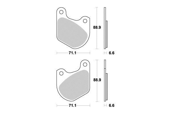 PLAQUETTES DE FREIN AV KYOTO S1025