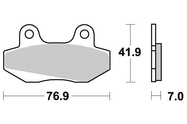 PLAQUETTES DE FREIN AR KYOTO S1053