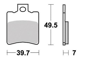 PLAQUETTES DE FREIN AR SIFAM S1065N