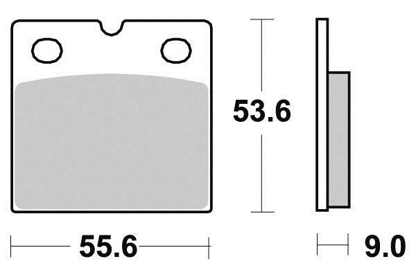 PLAQUETTES DE FREIN AR KYOTO S1076A