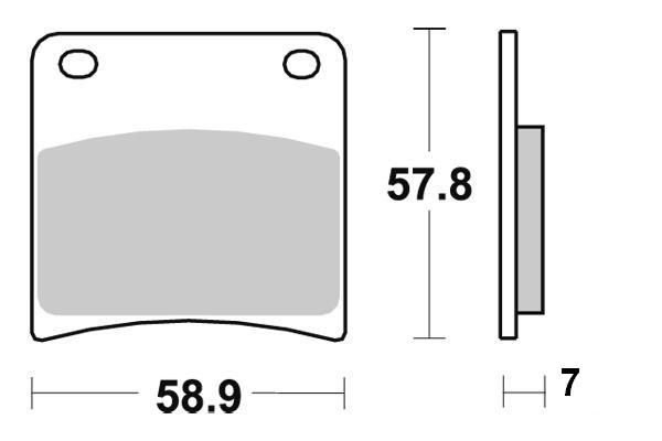 PLAQUETTES DE FREIN AV KYOTO S1077
