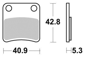 PLAQUETTES DE FREIN AR KYOTO S1104