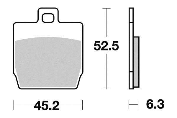 PLAQUETTES DE FREIN AR KYOTO S1105