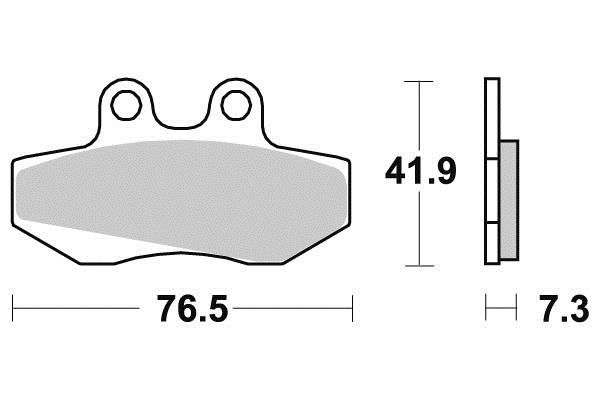 PLAQUETTES DE FREIN AV KYOTO S1107