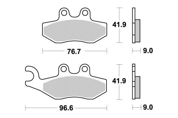 PLAQUETTES DE FREIN AV KYOTO S1118