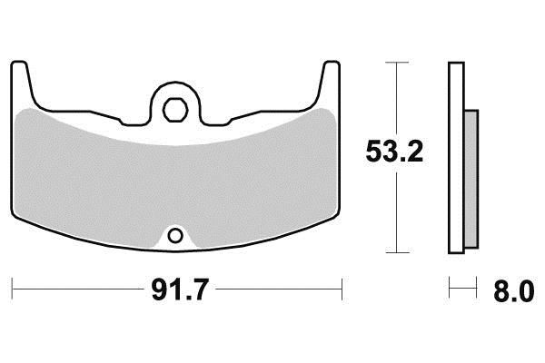 PLAQUETTES DE FREIN AR SIFAM S1129AN