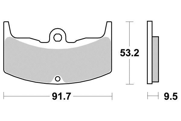 PLAQUETTES DE FREIN AV SIFAM S1129N