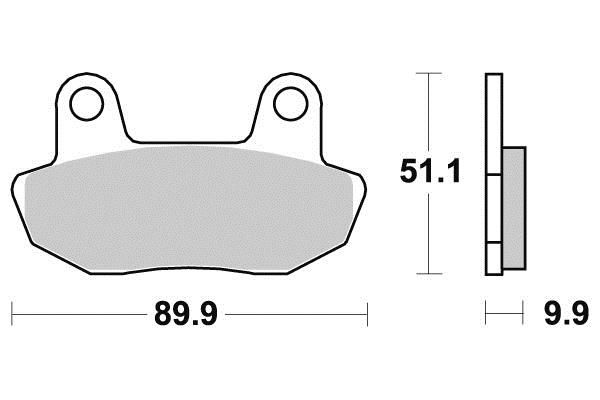 PLAQUETTES DE FREIN AV SIFAM S1130N