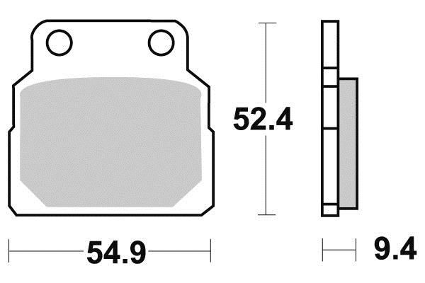 PLAQUETTES DE FREIN AR SIFAM S1146N