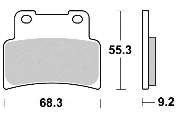 PLAQUETTES DE FREIN AV SIFAM S1191N