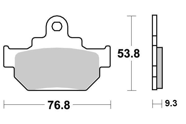 PLAQUETTES DE FREIN AV KYOTO S1329A