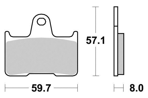 PLAQUETTES DE FREIN AR SIFAM S1436N