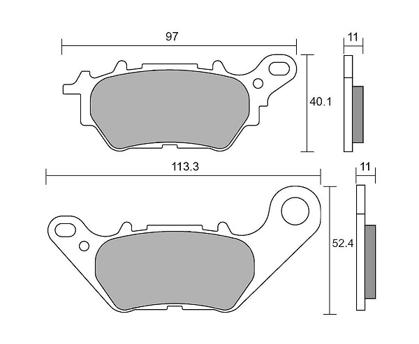 PLAQUETTES DE FREIN AR FERODO FDB2283EF
