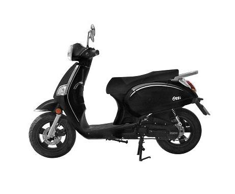 SCOOTER TNT MOTOR OTTO 125 CC 4 TEMPS NOIR BRILLANT EURO 4 ( EFI  CBS )