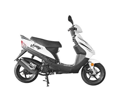 SCOOTER TNT MOTOR ROMA 3 2 TEMPS 50CC 12 POUCES BLANC