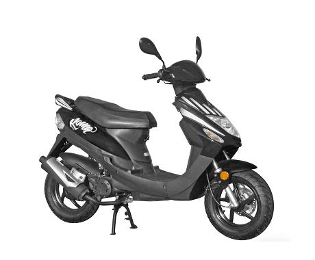 SCOOTER TNT MOTOR ROMA 3 2 TEMPS 50CC 12 POUCES NOIR