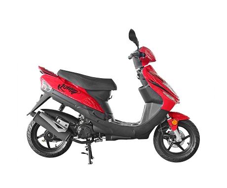 SCOOTER TNT MOTOR ROMA 3 2 TEMPS 50CC 12 POUCES ROUGE