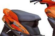 SELLE COMPLETE ROMA 2 NOIR-ORANGE