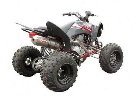 SILENCIEUX OVAL INOX SCORPION YAMAHA 250 YFM R RAPTOR 2008-2009