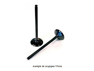 SOUPAPE DECHAPPEMENT TITANE KAWASAKI 450 KXF 2005-2008 / KFX 2008-2011