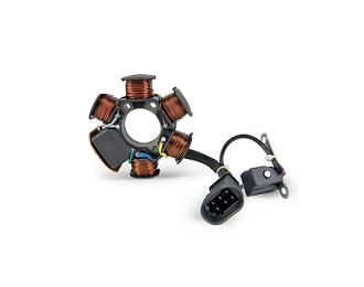 STATOR ALLUMAGE TEKNIX PIAGGIO / GILERA / APRILIA / DERBI 50 TYPHOON / NRG / ZIP / STALKER / SR50 / MOTARD / RUNNER / DNA / ICE / GP1 NOUVEAU MODELE