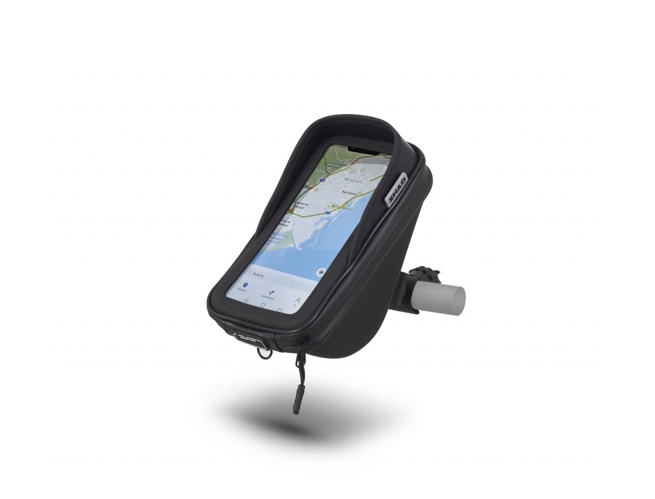 SUPPORT UNIVERSEL POUR SMARTPHONE SHAD SG76 AVEC POCHETTE FIXATION GUIDON