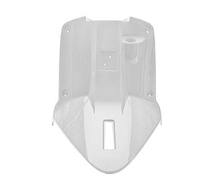 TABLIER ARRIERE PROTEGE JAMBE INTERIEUR TUNR BLANC SCOOTER MBK/YAMAHA 50 BOOSTER/BWS A PARTIR DE 2004