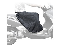 TABLIER UNIVERSEL DE SCOOTER COUVRE JAMBES SYSTEME DE FIXATION RAPIDE PAR SANGLE