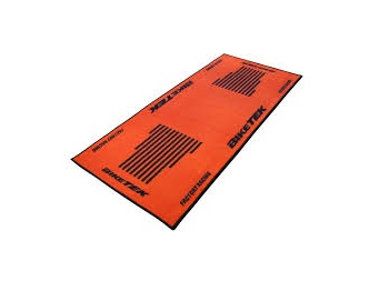 TAPIS DE GARAGE BIKETEK SERIE 3 ORANGE/NOIR 190 X 80CM