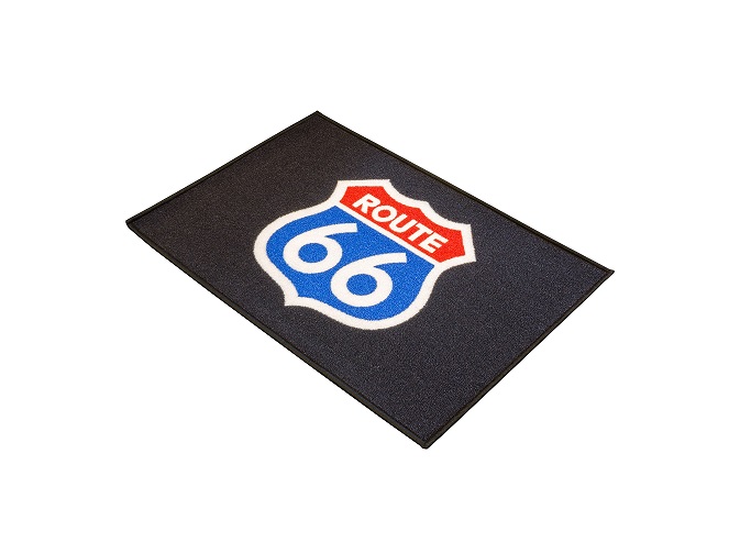 TAPIS DENTREE BIKETEK SERIE 3 LOGO ROUTE 66 90 X 60CM