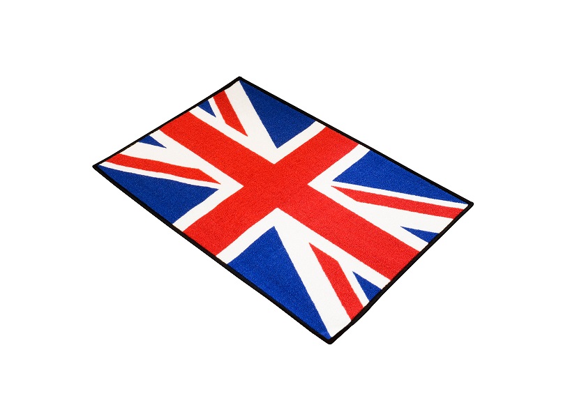 TAPIS DENTREE BIKETEK SERIE 3 LOGO UNION JACK 90 X 60CM