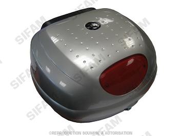 TOP CASE PEINTURE GRIS BRILLANT 27 LITRES