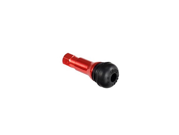 VALVE TUBELESS ALU DROITE TUNR ROUGE DIAMETRE TROU 11.30MM