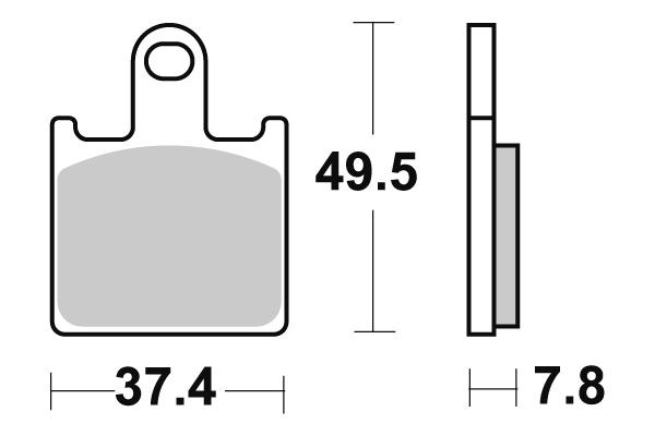 PLAQUETTES DE FREIN AV VESRAH VD444JL