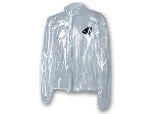 VESTE DE PLUIE UFO TRANSPARENTE