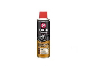 WD40 DEMARRAGE MOTEUR 3 EN UN START PILOT 250ML